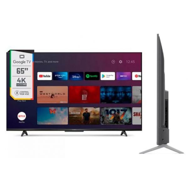 Smart Tv Led Uhd 65 Pulgadas Control Por Voz Android Tv 4k