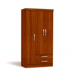 PLACARD 3 PUERTAS FAMILY CAOBA MUEBLES MAXIMO