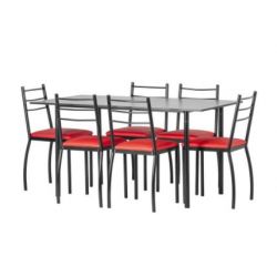 JUEGO DE COMEDOR  GITANA AIMARETTI 6 SILLAS