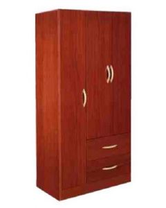 PLACARD 3 PUERTAS R3RO10202 CAOBA MUEBLES MAXIMO