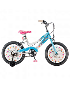 Bicicleta Rodado 16 4047 Nena  CaÑo Grueso Bicolor Futura