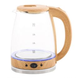 Pava Electrica Kanjihome Kjh-pe15001m 2.0 Litros Vidrio/madera