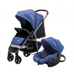 Coche Paseo 1390ts-d Con Huevito Bebesit Azul