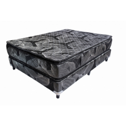 Conjunto Brisas 1,60 X 2,00 Con Pillow Top Maxiking