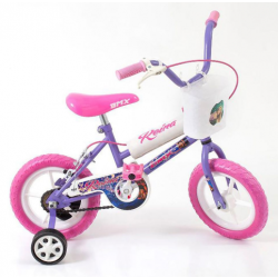 Bicicleta Rodado 12 Cross Nena Con Accesorios