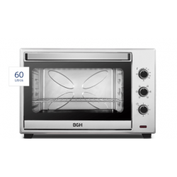 Horno Electrico Bgh Bhe60s22 Silver 60 Litros