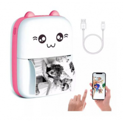 Mini Impresora Waggs Iter01 Rosa											 						