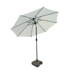 Sombrilla Jardin 2,70 Shsj2.7m Con Base Steel Home